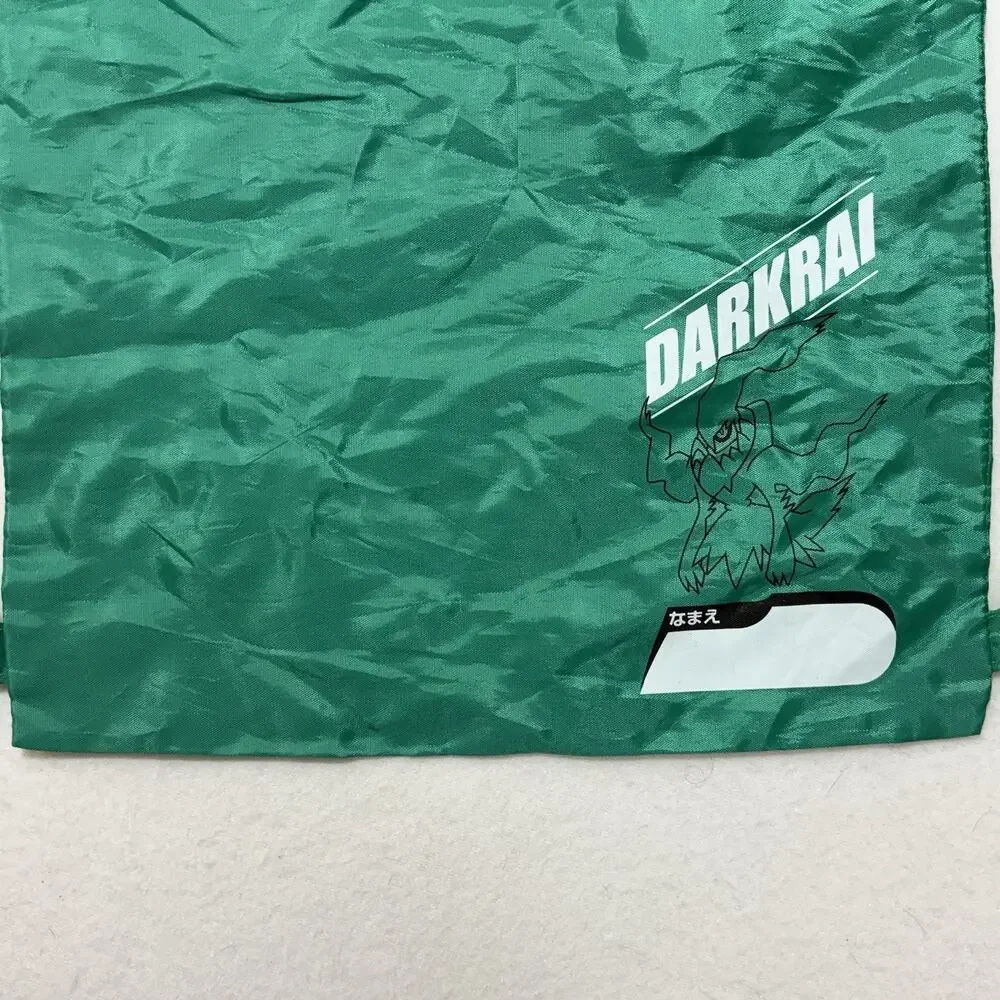 Vintage Pokémon 2007 Drawstring Bag Pikachu the Movie Diamond Pearl Darkrai